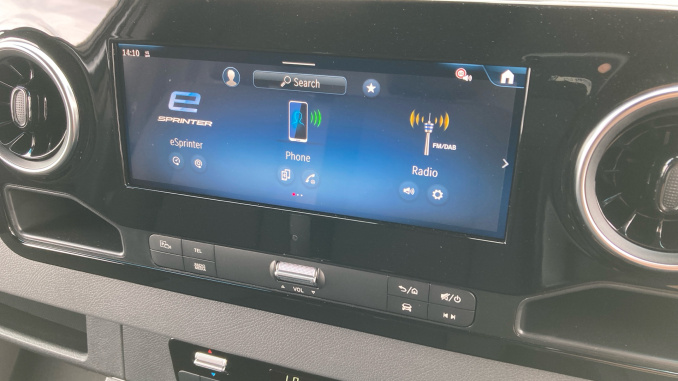 Mercedes-Benz Sprinter E314 L2 Electric Rwd 100kW 81kWh Pro Van Auto - Image 21